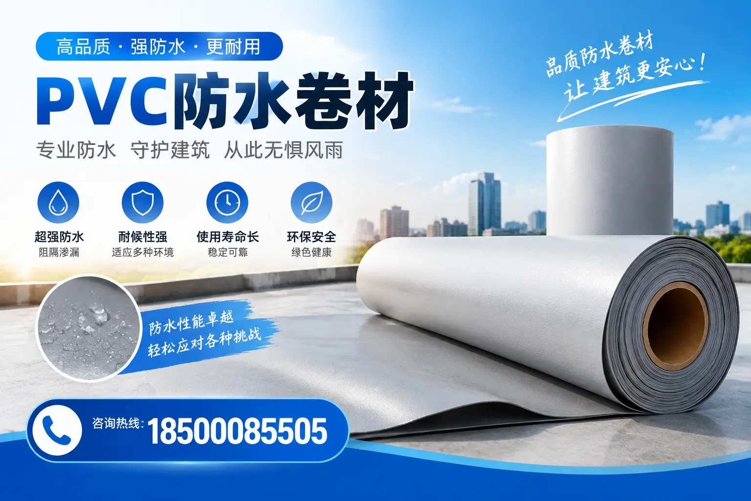 如何选择高质量的PVC防水卷材？江门消费者必看指南